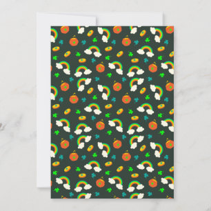 St. Paddy's Pattern Feestdagenkaart