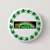 St. Paddy's Pub Finder Ronde Button 5,7 Cm (Voorkant)