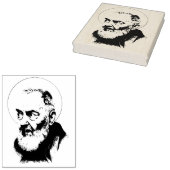 St. Padre Pio Capuchin katholieke priester Rubberstempel (Gestempeld)