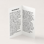 St. PADRE PIO Kaart (Binnen)