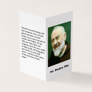 St. PADRE PIO Kaart