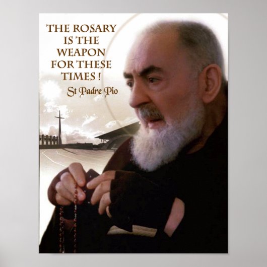 ST PADRE PIO POSTER (Voorkant)