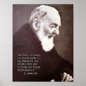 St. Padre Pio Poster (Voorkant)