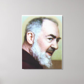ST-PADRE PIO VAN PIETRELCINA CANVAS AFDRUK