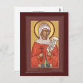 St. Paraskeva Prayer Card Briefkaart (Voorkant / Achterkant)