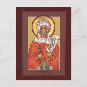St. Paraskeva Prayer Card Briefkaart