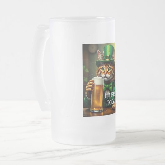 St. Pat Cat Matglas Bierpul (Voorkant links)