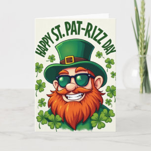 St. Pat Rizz-dag Pret Leprechaun Kaart