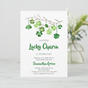 St. Patrick Baby Shower Uitnodiging