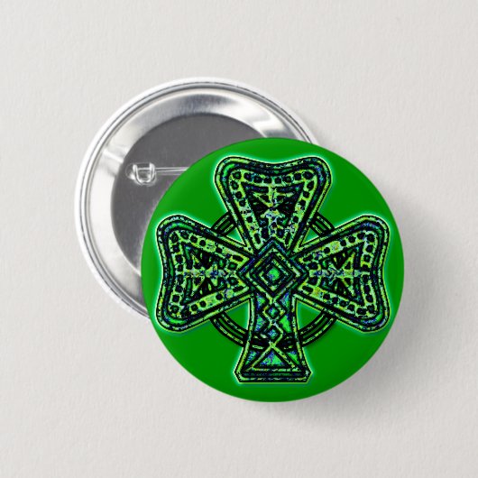 St Patrick Button (Voorkant /achterkant)