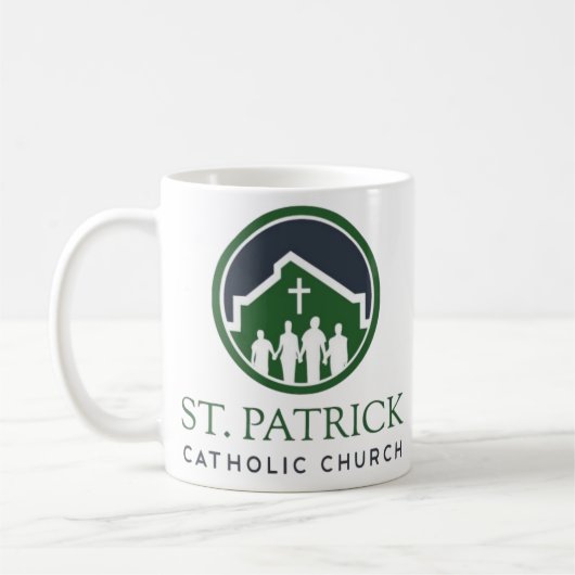 St. Patrick Coffee Mok (Links)
