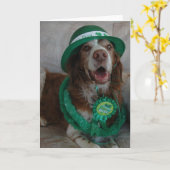 ST PATRICK DAG BRETAGNE KAART (Gele Bloem)