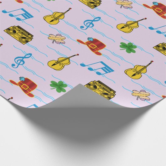 St. Patrick-dag Cadeaupapier (Hoek)