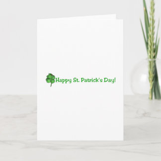 St. Patrick Dag - ga Iers! Kaart