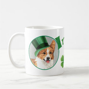 St. Patrick Dag Pembroke Welse Corgi Koffiemok