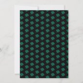St Patrick Day Bruidsfeest Shower Viering Kaart (Achterkant)