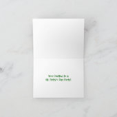 St. Patrick Day-Card (Binnen)