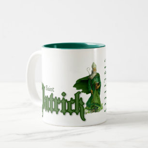 St. Patrick Day Irish Prayer Religious Tweekleurige Koffiemok