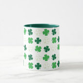St Patrick Day Mug Shamrock vert irlandais (Centre)