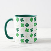 St Patrick Day Mug Shamrock vert irlandais (Gauche)