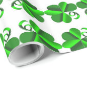 St Patrick Day. Omlooppatroon Cadeaupapier (Rol Hoek)