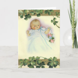 St. Patrick de Jongen of het Meisje van het Baby Kaart