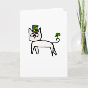 St. Patrick de Kaart van de Kat van de Dag