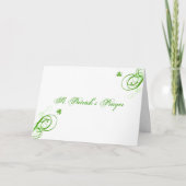 St. Patrick de Kaart van het Gebed (Voorkant)