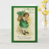 St. Patrick de Wenskaarten en de Briefkaarten van (Gele Bloem)