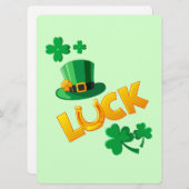 ST PATRICK DESIGN FEESTDAGENKAART (Voorkant / Achterkant)