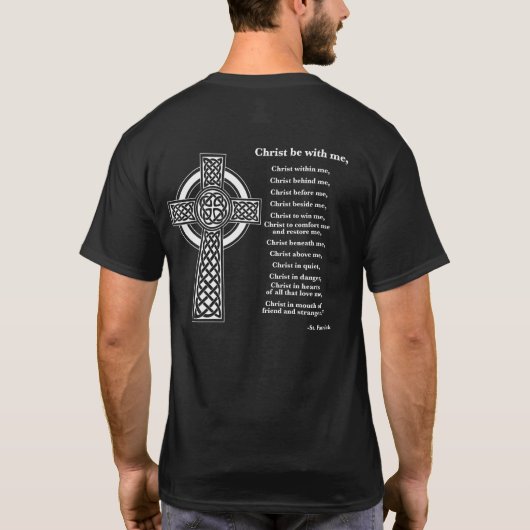 St. Patrick Gebed T-shirt (Achterkant)