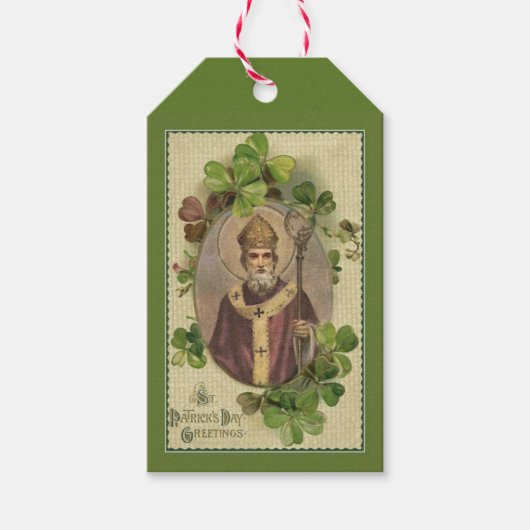 St. Patrick Gebed voor de gelovigen Cadeaulabel (Voorkant)