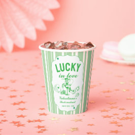 St. Patrick geluks bruidsfeest in liefde feest Papieren Bekers