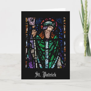 St. Patrick Glas in lood Kaart