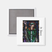 St. Patrick Glas in lood Magneet (Voorkant / Achterkant)