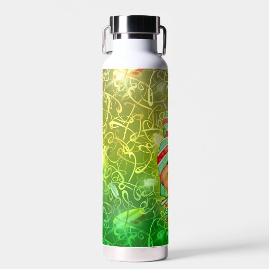 St. Patrick Gnome Waterfles (Voorkant)