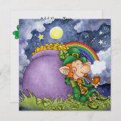 St. Patrick Invite - SRF Kaart (Voorkant / Achterkant)