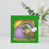 St. Patrick Invite - SRF Kaart (Staand voorkant)