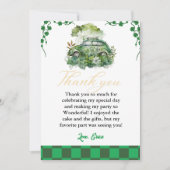 St PAtrick jour Shamrock Anniversaire Carte de rem (Devant)