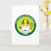 St. Patrick Kaart (Gele Bloem)