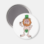St Patrick Leprechaun (en Shamrock) Koelkast magne Magneet (Voorkant / Achterkant)
