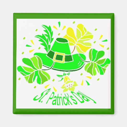St.Patrick Magneet (Voorkant)