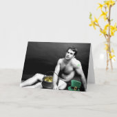 St. Patrick Man Kaart (Gele Bloem)