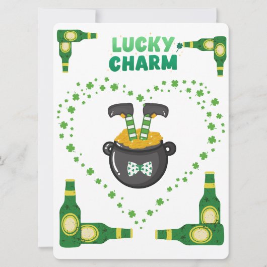 ST PATRICK ONTWERP  FEESTDAGENKAART (Voorkant)