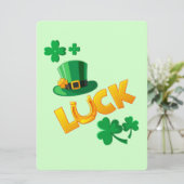 ST PATRICK ONTWERP  FEESTDAGENKAART (Staand voorkant)