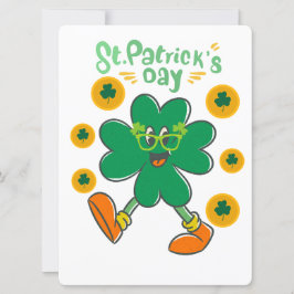 ST PATRICK ONTWERP FEESTDAGENKAART