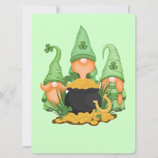 ST PATRICK ONTWERP  FEESTDAGENKAART (Voorkant)