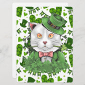 ST PATRICK ONTWERP FEESTDAGENKAART (Voorkant / Achterkant)