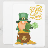 ST PATRICK ONTWERP  FEESTDAGENKAART (Voorkant / Achterkant)