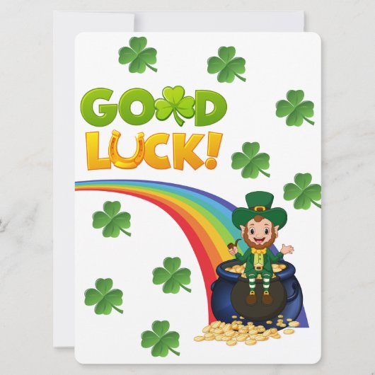 ST PATRICK ONTWERP  FEESTDAGENKAART (Voorkant)